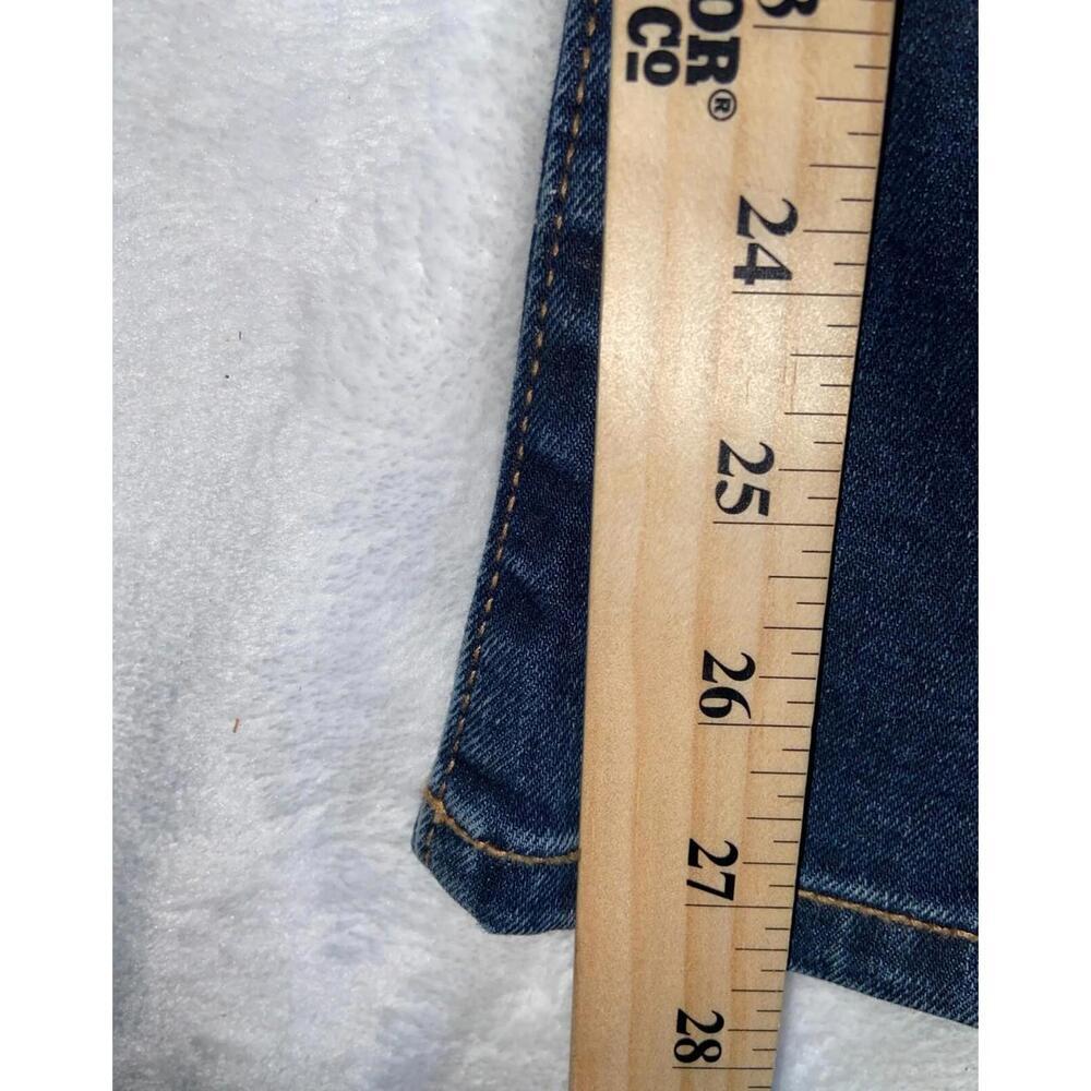 Old Navy Denim Straight Jeans Women's 12 Slim Built In Flex Adjustable Waistband - Picture 4 of 10